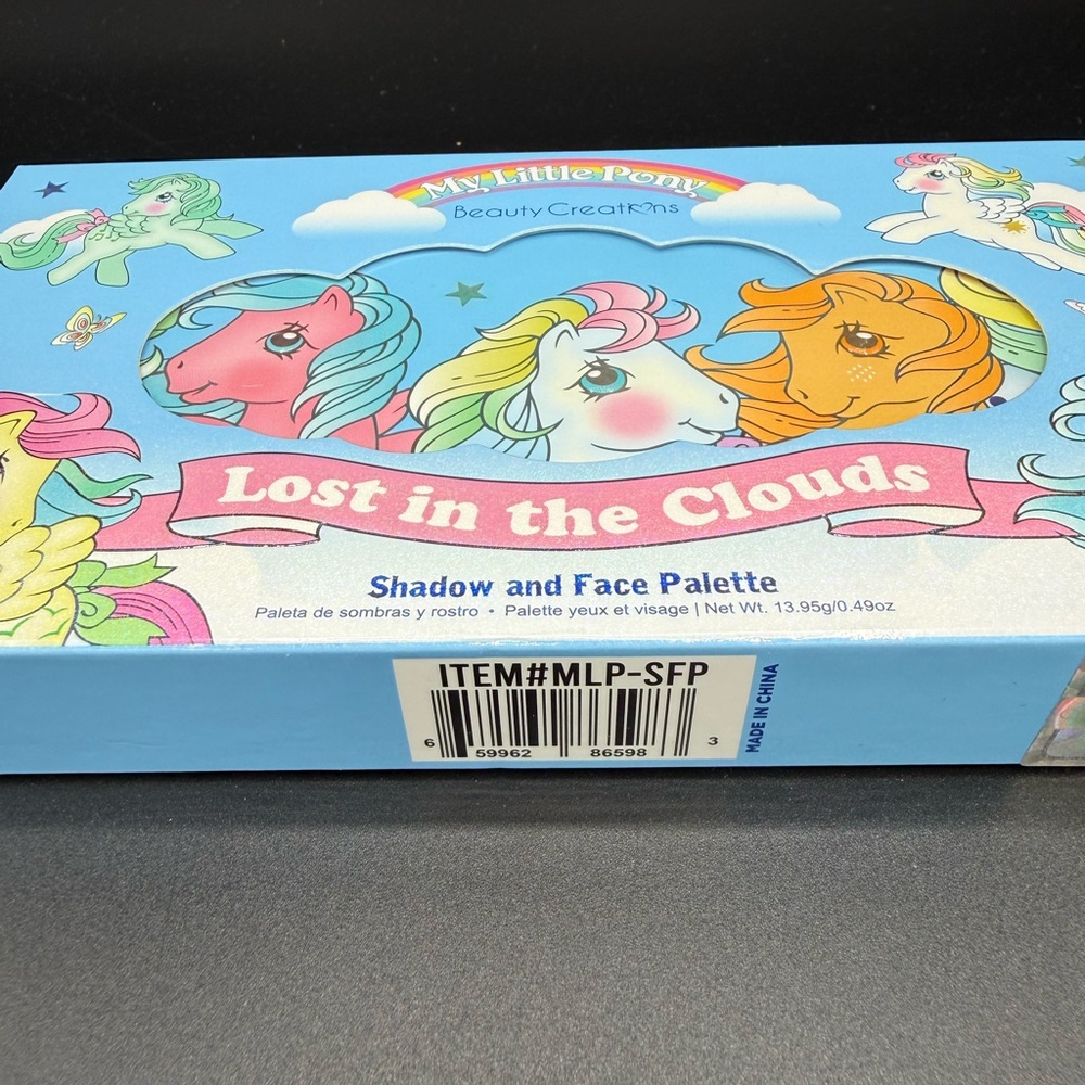 My Little Pony Lost in the Clouds Eye Shadow & Face Palette Beauty Creations NEW - Picture 4 of 6